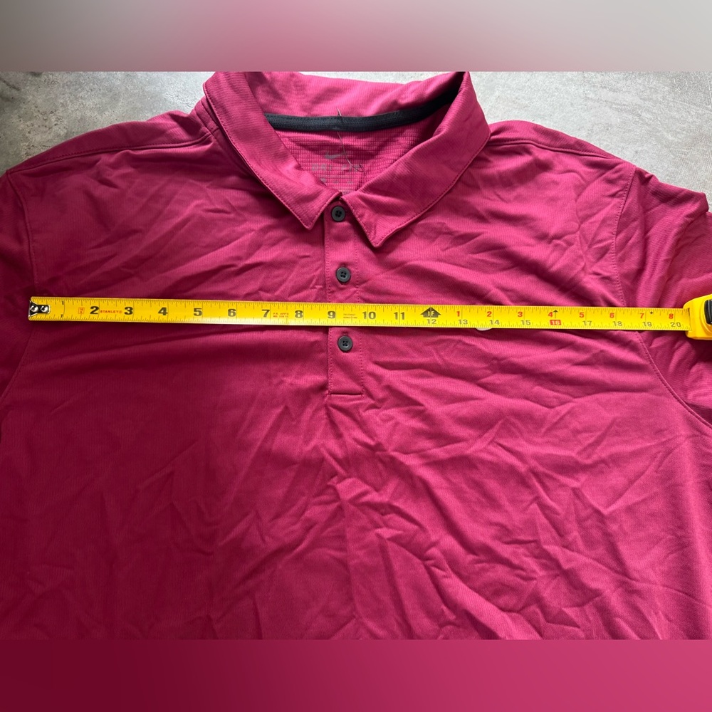 Nike Men's Polo Shirt trio - Black, Burgundy, and Green - Picture 7 of 7